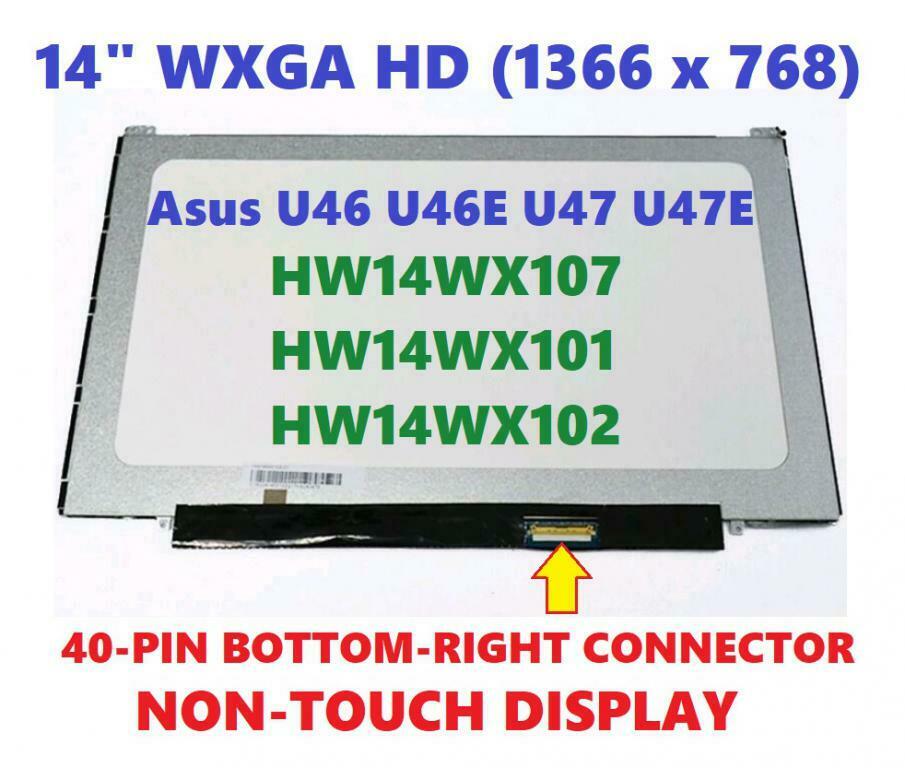 Thay màn hình Laptop Asus U47 U47A