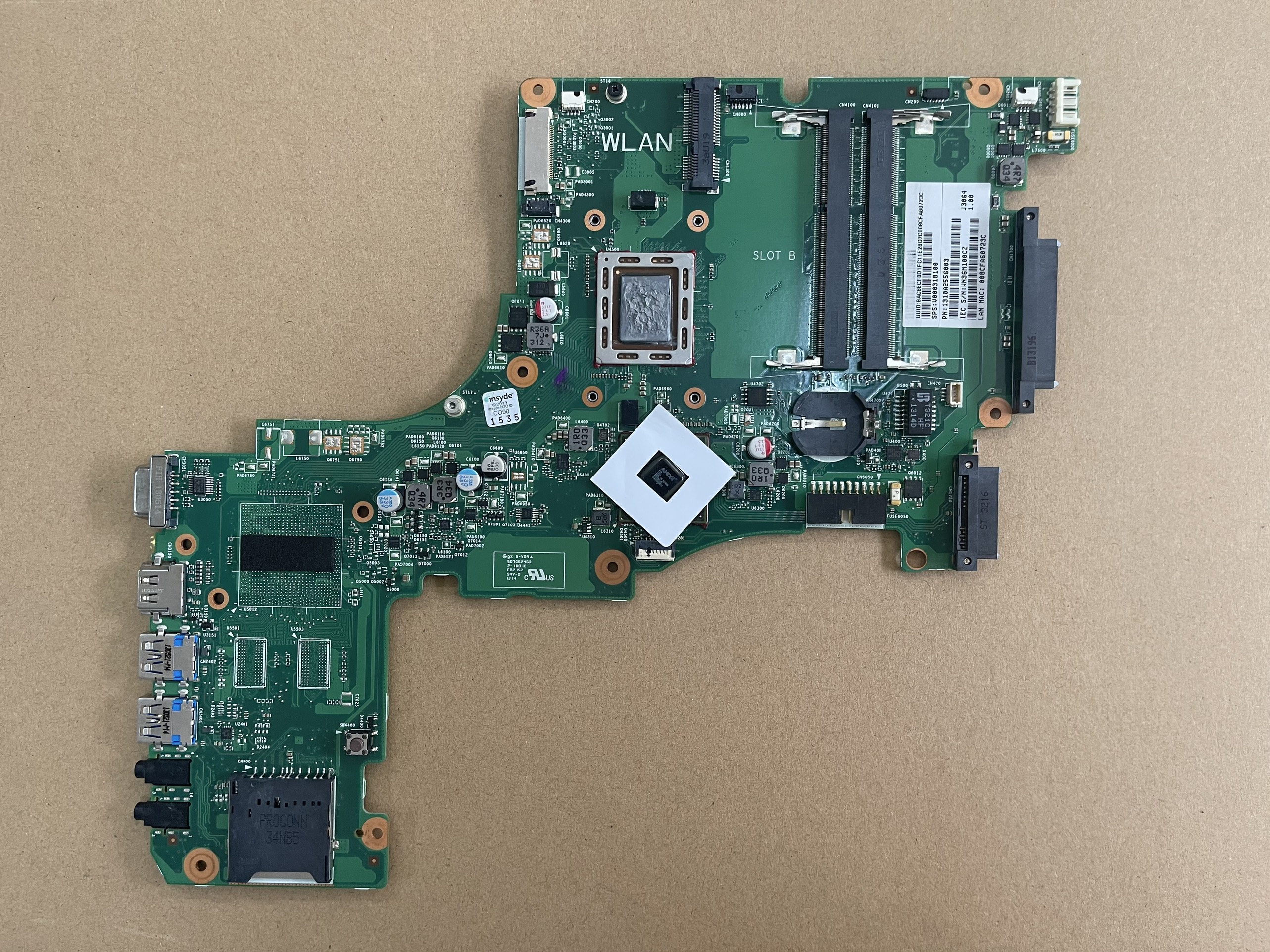 Main Toshiba L55-A L50-A L50T-A