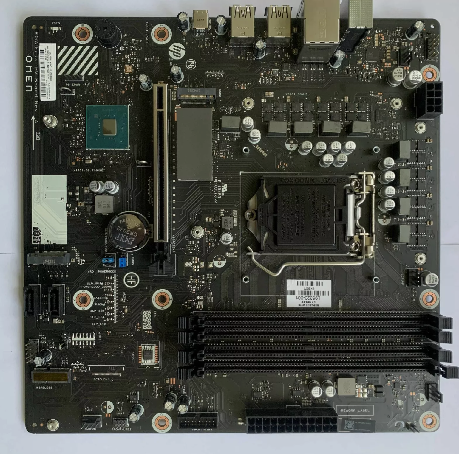 Main HP OMEN Orisa Dorado OC MicroATX